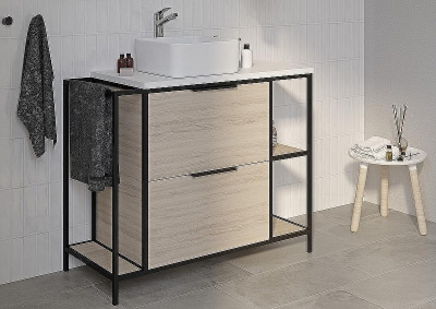 Тумба под раковину Cersanit Bosquet 100 63013 Дуб