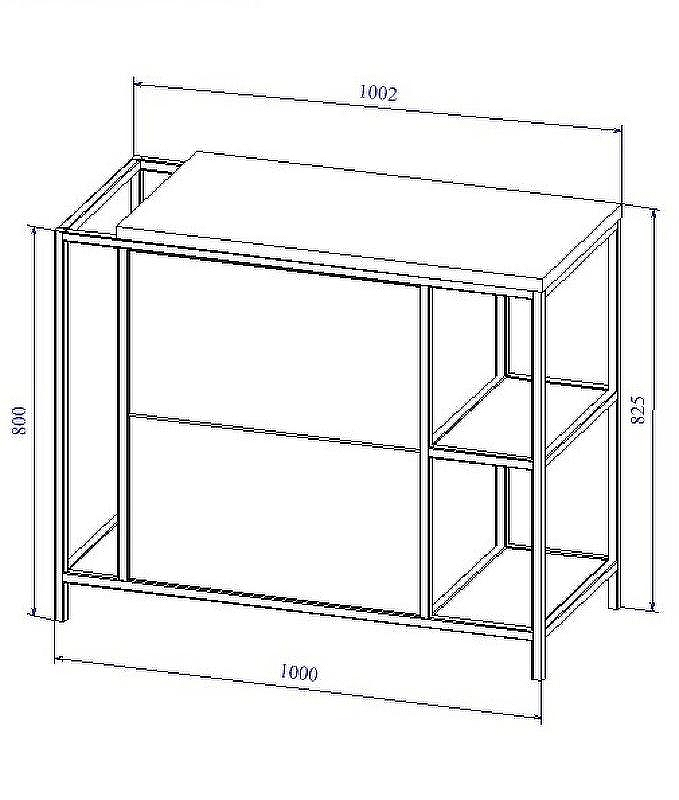 Тумба под раковину Cersanit Bosquet 100 63013 Дуб, купить, цена, заказать, магазин, доставка, скидка, промокод, купить, цена, заказать, магазин, доставка, скидка, промокод