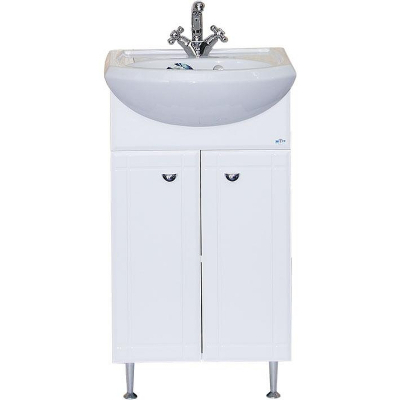 Тумба с раковиной Misty Соло 40 СО000000187 Белая