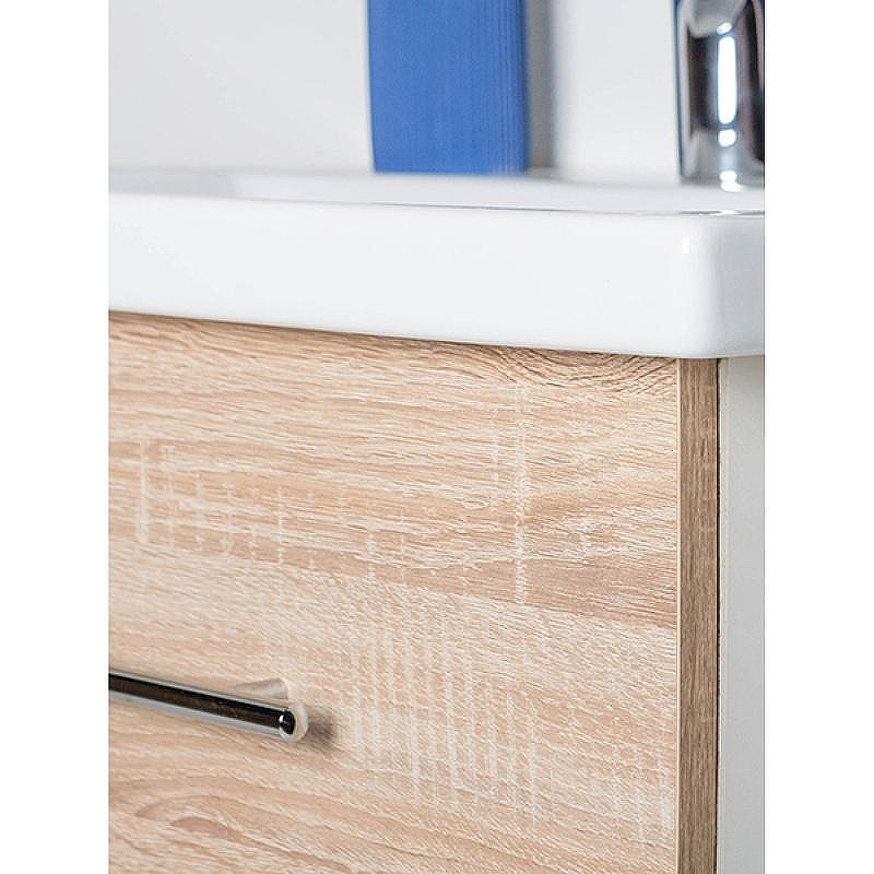 Тумба с раковиной Orange Бриз 60 Br-60TUW+Ra подвесная Дуб Белая, купить, цена, заказать, магазин, доставка, скидка, промокод, купить, цена, заказать, магазин, доставка, скидка, промокод