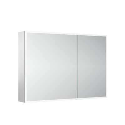 Зеркальный шкаф Sancos Evoke 100 SC80100 с подсветкой цвет Серый