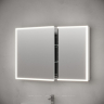 Зеркальный шкаф Sancos Evoke 100 SC80100 с подсветкой цвет Серый, купить, цена, заказать, магазин, доставка, скидка, промокод, купить, цена, заказать, магазин, доставка, скидка, промокод