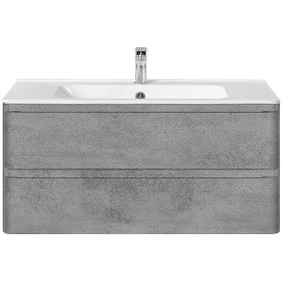 Тумба под раковину Vincea Vico 100 VMC-2V100BT подвесная Beton