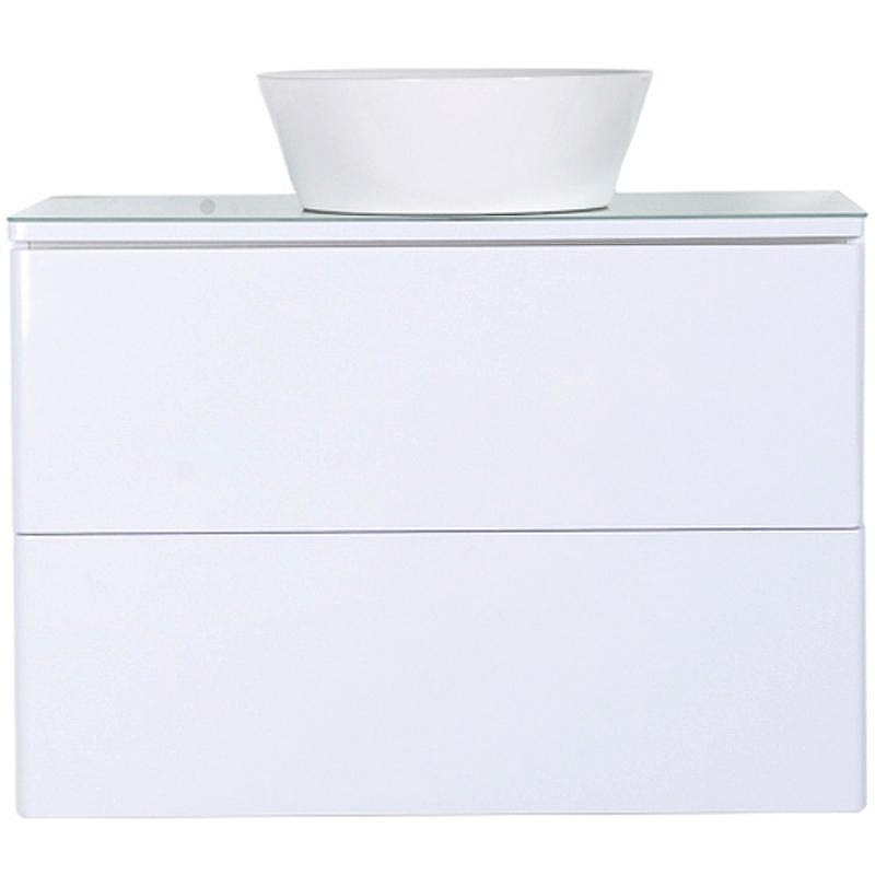 Тумба с раковиной Orange Otto 75 Ot-75TuGLASS+B08-360W подвесная Белый глянец, купить, цена, заказать, магазин, доставка, скидка, промокод, купить, цена, заказать, магазин, доставка, скидка, промокод