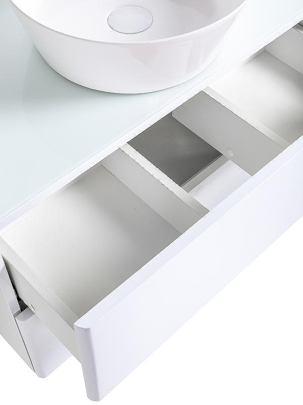 Тумба с раковиной Orange Otto 75 Ot-75TuGLASS+B08-360W подвесная Белый глянец, купить, цена, заказать, магазин, доставка, скидка, промокод, купить, цена, заказать, магазин, доставка, скидка, промокод