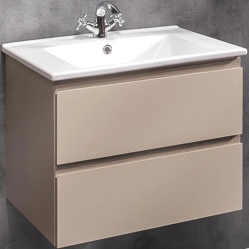 Тумба под раковину Boheme Armadi Art Capolda 65 849-065-LA подвесная Latte, купить, цена, заказать, магазин, доставка, скидка, промокод, купить, цена, заказать, магазин, доставка, скидка, промокод