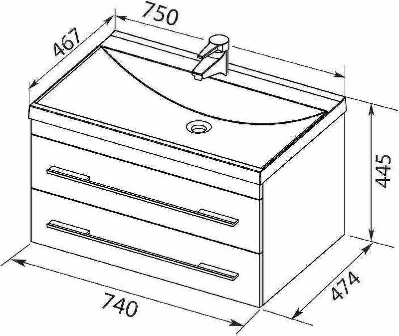 Тумба с раковиной Aquanet Верона 75 287672 подвесная Белая, купить, цена, заказать, магазин, доставка, скидка, промокод, купить, цена, заказать, магазин, доставка, скидка, промокод