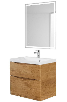 Тумба под раковину BelBagno Marino 60 MARINO-600-2C-SO-RN-P подвесная Rovere Nature