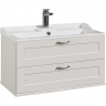 Тумба под раковину Aquaton Леон 80 1A186301LBPS0 подвесная Дуб белый, купить, цена, заказать, магазин, доставка, скидка, промокод, купить, цена, заказать, магазин, доставка, скидка, промокод