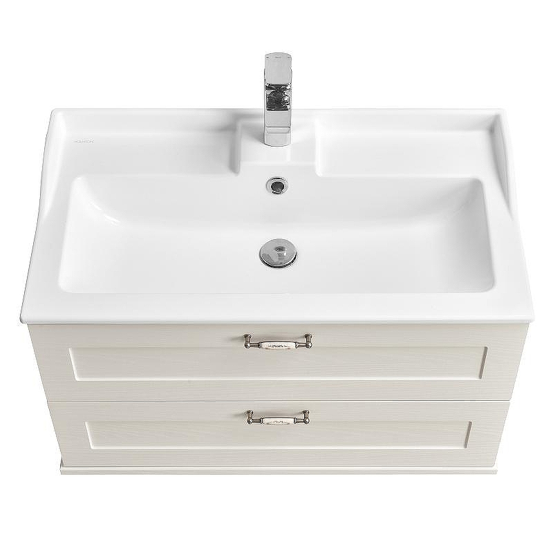 Тумба под раковину Aquaton Леон 80 1A186301LBPS0 подвесная Дуб белый, купить, цена, заказать, магазин, доставка, скидка, промокод, купить, цена, заказать, магазин, доставка, скидка, промокод