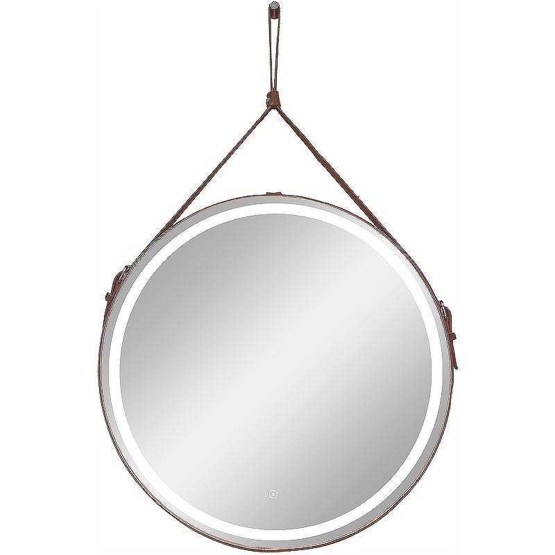 Зеркало Континент Millenium D 800 ЗЛП1378 с подсветкой Коричневое с сенсорным выключателем, купить, цена, заказать, магазин, доставка, скидка, промокод, купить, цена, заказать, магазин, доставка, скидка, промокод