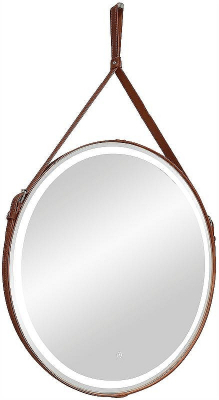 Зеркало Континент Millenium D 800 ЗЛП1378 с подсветкой Коричневое с сенсорным выключателем