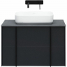 Тумба под раковину Allen Brau Reality 80 1.32005.AM подвесная Антрацит матовый, купить, цена, заказать, магазин, доставка, скидка, промокод, купить, цена, заказать, магазин, доставка, скидка, промокод