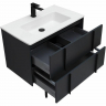 Тумба под раковину Allen Brau Reality 80 1.32005.AM подвесная Антрацит матовый, купить, цена, заказать, магазин, доставка, скидка, промокод, купить, цена, заказать, магазин, доставка, скидка, промокод