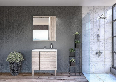 Тумба под раковину Aquaton Стоун 80 1A228201SX850 подвесная Сосна арлингтон