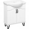 Тумба под раковину Runo Марсель 65 00-00001200 Белая, купить, цена, заказать, магазин, доставка, скидка, промокод, купить, цена, заказать, магазин, доставка, скидка, промокод
