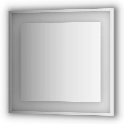 Зеркало Evoform Ledside 75х80 Сталь