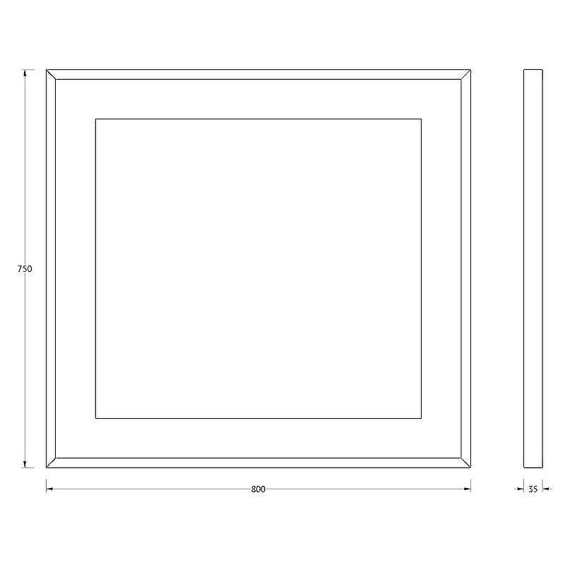 Зеркало Evoform Ledside 75х80 Сталь, купить, цена, заказать, магазин, доставка, скидка, промокод, купить, цена, заказать, магазин, доставка, скидка, промокод