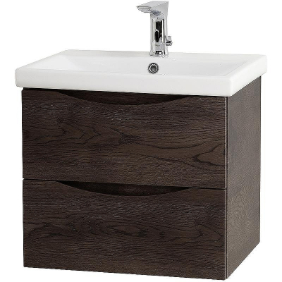 Тумба под раковину BelBagno Marino-Cer 60 MARINO-CER-600-2C-SO-RNG-P подвесная Rovere Nature Grigio