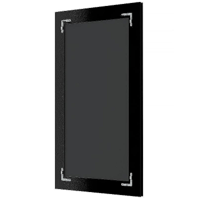 Зеркало Evoform Exclusive 90х60 BY 3426 с фацетом в багетной раме - Виньетка серебро 109