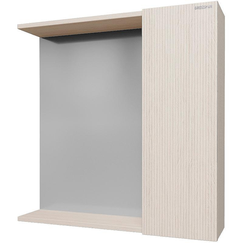 Зеркало со шкафом Grossman Юнит 70 207011 Кадена лайт, купить, цена, заказать, магазин, доставка, скидка, промокод, купить, цена, заказать, магазин, доставка, скидка, промокод