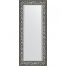 Зеркало Evoform Exclusive 139х59 BY 3520 с фацетом в багетной раме - Византия серебро 99, купить, цена, заказать, магазин, доставка, скидка, промокод, купить, цена, заказать, магазин, доставка, скидка, промокод