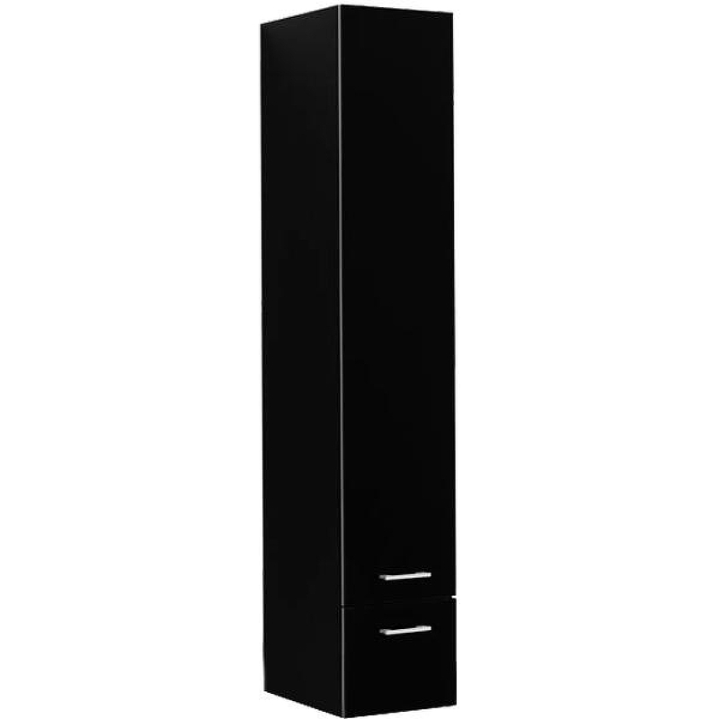 Шкаф пенал Aquanet Верона 30 R 175391 подвесной Черный, купить, цена, заказать, магазин, доставка, скидка, промокод, купить, цена, заказать, магазин, доставка, скидка, промокод