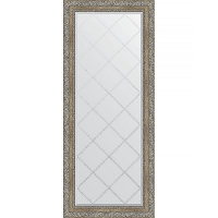 Зеркало Evoform Exclusive-G 155х66 BY 4143 с гравировкой в багетной раме - Виньетка античное серебро 85, купить, цена, заказать, магазин, доставка, скидка, промокод, купить, цена, заказать, магазин, доставка, скидка, промокод