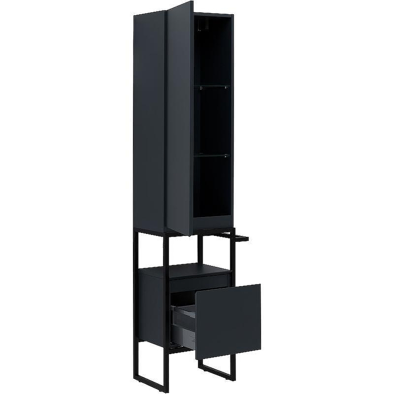 Шкаф пенал Allen Brau Priority 40 L 1.31006.AM Антрацит матовый, купить, цена, заказать, магазин, доставка, скидка, промокод, купить, цена, заказать, магазин, доставка, скидка, промокод