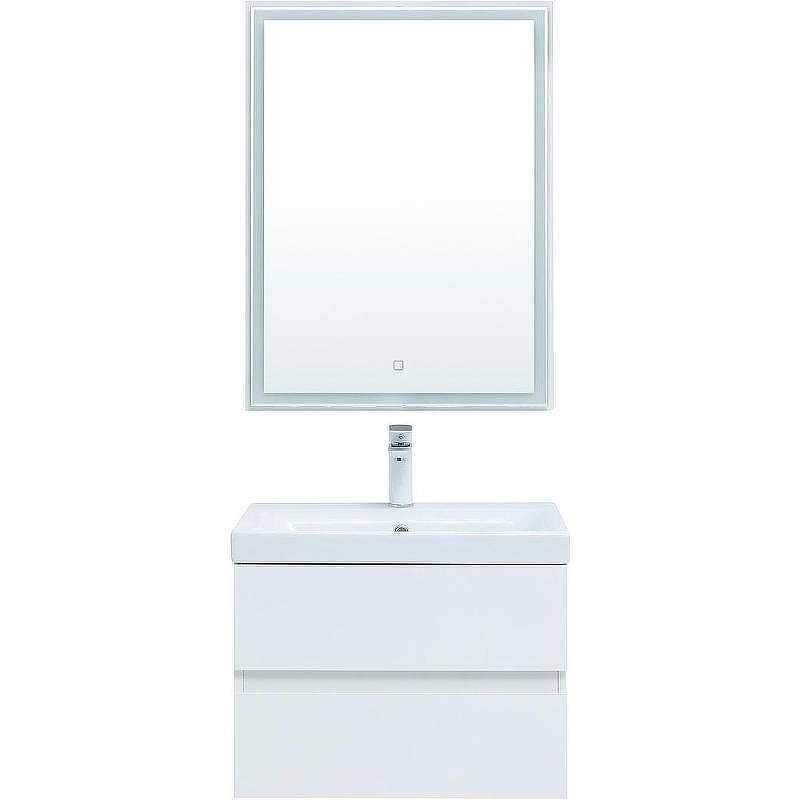 Комплект мебели для ванной Aquanet Беркли 60 306358 подвесной Белый глянец, купить, цена, заказать, магазин, доставка, скидка, промокод, купить, цена, заказать, магазин, доставка, скидка, промокод