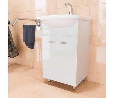 Тумба под раковину Mixline АлАн 47 R 528086 Белая