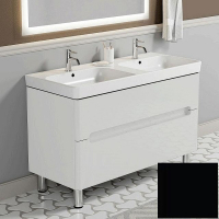 Тумба с раковиной SanVit Форма 120 kforma1202 в цвете Ral Черный глянец, купить, цена, заказать, магазин, доставка, скидка, промокод, купить, цена, заказать, магазин, доставка, скидка, промокод