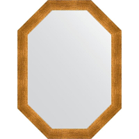 Зеркало Evoform Octagon 60x80 BY 7039 в багетной раме - Травленое золото 59, купить, цена, заказать, магазин, доставка, скидка, промокод, купить, цена, заказать, магазин, доставка, скидка, промокод