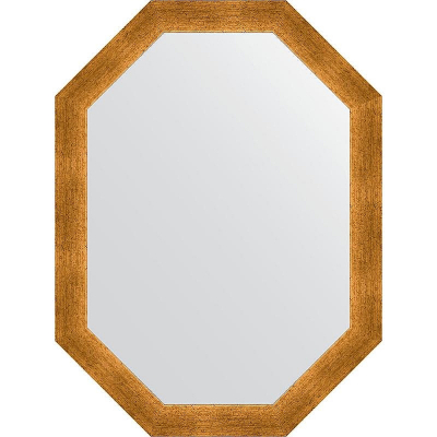 Зеркало Evoform Octagon 60x80 BY 7039 в багетной раме - Травленое золото 59