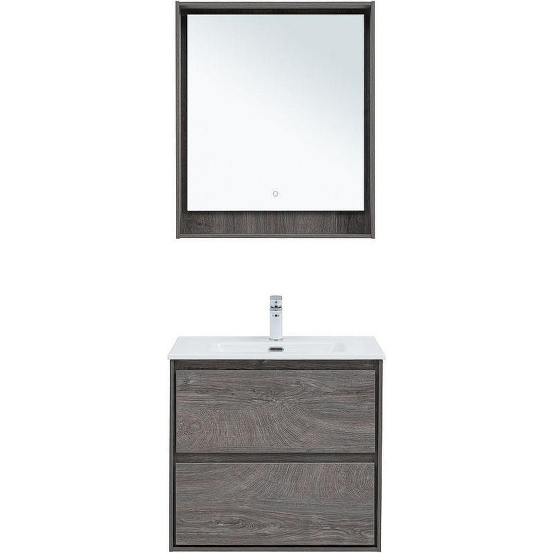 Тумба под раковину Aquanet Милан 70 336373 подвесная Дуб рошелье, купить, цена, заказать, магазин, доставка, скидка, промокод, купить, цена, заказать, магазин, доставка, скидка, промокод