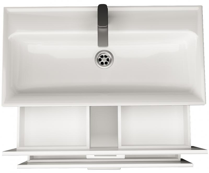 Тумба с раковиной Marka One Elena 80П У96878 подвесная Белый глянец, купить, цена, заказать, магазин, доставка, скидка, промокод, купить, цена, заказать, магазин, доставка, скидка, промокод