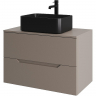 Тумба с раковиной Orange Line 80 Li-80TuLMDF+B02-460MB подвесная Латте матовый, купить, цена, заказать, магазин, доставка, скидка, промокод, купить, цена, заказать, магазин, доставка, скидка, промокод
