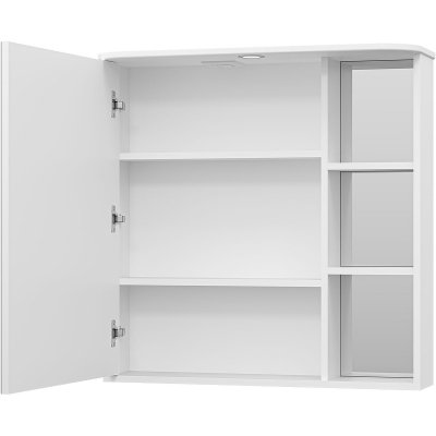 Зеркальный шкаф Misty Венера 80 L П-Внр04080-01СвЛ с подсветкой Белый