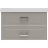 Тумба под раковину La Fenice Cubo Twin 100 FNC-01-CUB-C-100-2 подвесная Бежевая матовая, купить, цена, заказать, магазин, доставка, скидка, промокод, купить, цена, заказать, магазин, доставка, скидка, промокод