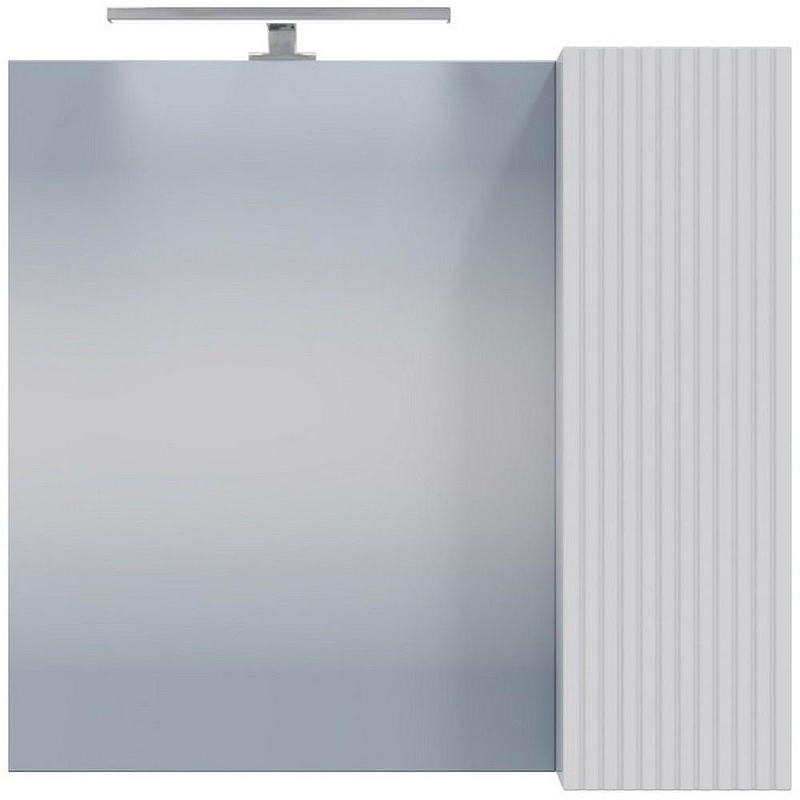 Зеркало со шкафом СанТа Альтаир 70 700500 с подсветкой Белый глянец, купить, цена, заказать, магазин, доставка, скидка, промокод, купить, цена, заказать, магазин, доставка, скидка, промокод