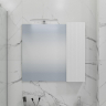 Зеркало со шкафом СанТа Альтаир 70 700500 с подсветкой Белый глянец, купить, цена, заказать, магазин, доставка, скидка, промокод, купить, цена, заказать, магазин, доставка, скидка, промокод