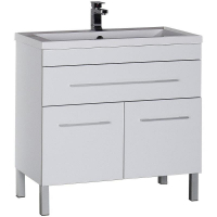 Тумба с раковиной Aquanet Верона 90 213032 Белая, купить, цена, заказать, магазин, доставка, скидка, промокод, купить, цена, заказать, магазин, доставка, скидка, промокод