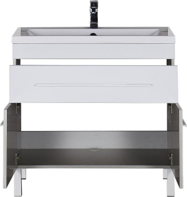 Тумба с раковиной Aquanet Верона 90 213032 Белая