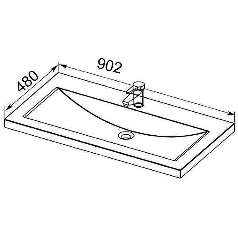 Тумба с раковиной Aquanet Верона 90 213032 Белая, купить, цена, заказать, магазин, доставка, скидка, промокод, купить, цена, заказать, магазин, доставка, скидка, промокод