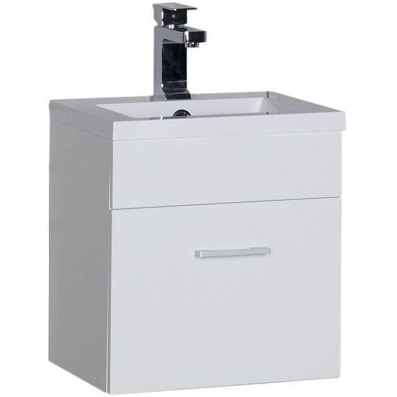 Тумба под раковину Aquanet Нота 40 159137 подвесная Белая, купить, цена, заказать, магазин, доставка, скидка, промокод, купить, цена, заказать, магазин, доставка, скидка, промокод
