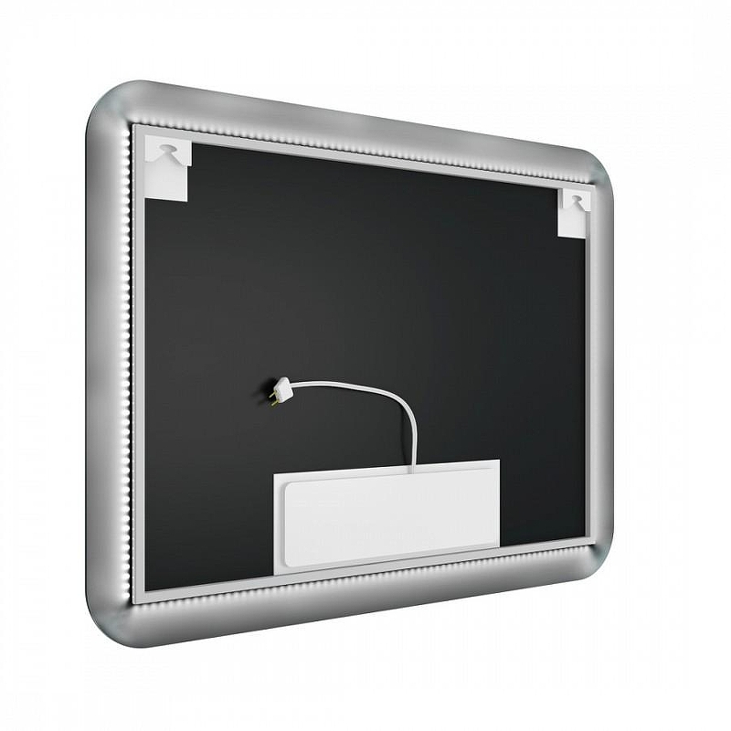 Зеркало Maretti Florenza 80 FL148060P14EL с подсветкой цвет Черный с бесконтактным выключателем, купить, цена, заказать, магазин, доставка, скидка, промокод, купить, цена, заказать, магазин, доставка, скидка, промокод