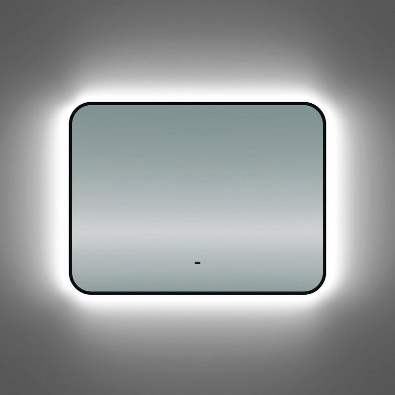 Зеркало Maretti Florenza 80 FL148060P14EL с подсветкой цвет Черный с бесконтактным выключателем, купить, цена, заказать, магазин, доставка, скидка, промокод, купить, цена, заказать, магазин, доставка, скидка, промокод