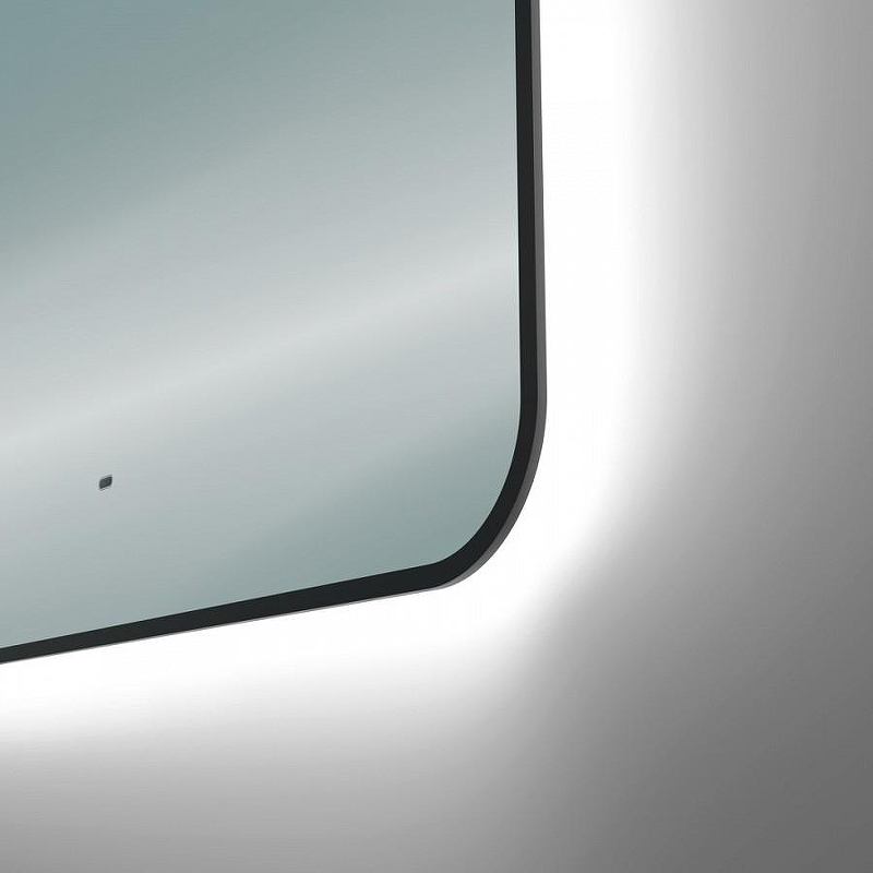 Зеркало Maretti Florenza 80 FL148060P14EL с подсветкой цвет Черный с бесконтактным выключателем, купить, цена, заказать, магазин, доставка, скидка, промокод, купить, цена, заказать, магазин, доставка, скидка, промокод