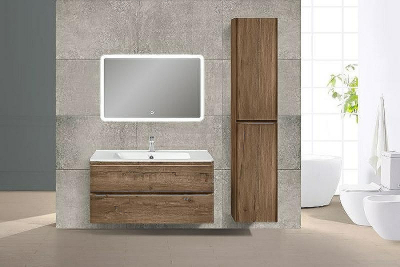 Тумба под раковину Vincea Vico 100 VMC-2V100VO подвесная V.Oak