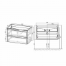 Тумба под раковину Vincea Vico 100 VMC-2V100VO подвесная V.Oak, купить, цена, заказать, магазин, доставка, скидка, промокод, купить, цена, заказать, магазин, доставка, скидка, промокод